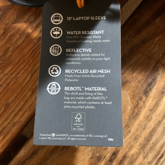 Timberland Backpack. NWT. - Picture 5 of 16